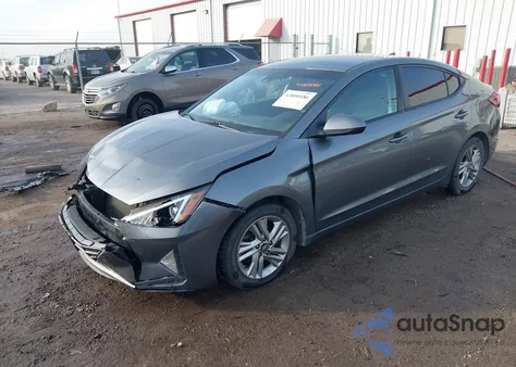 2019 Hyundai Elantra Sel z USA, uszkodzony, nr VIN 5NPD84LF8KH408527